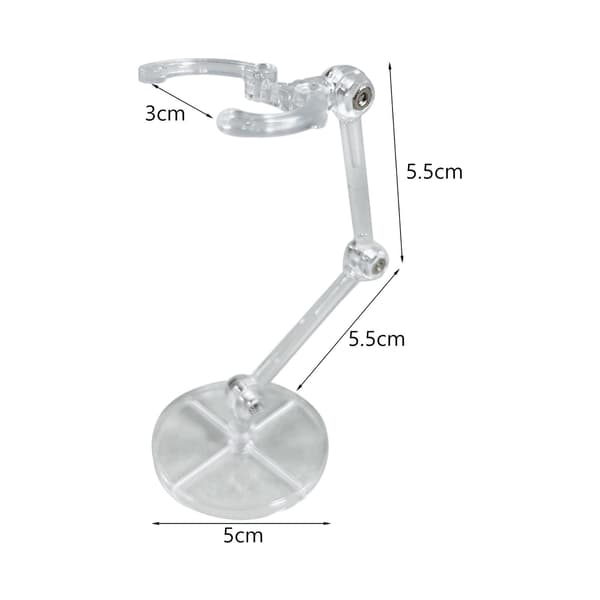2x Display stand, adjustable angle support, doll model stand, set of 4