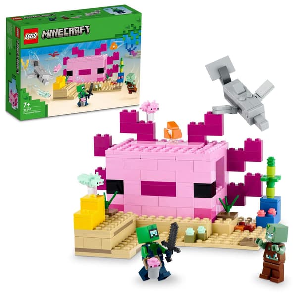 LEGO Minecraft 21247 Axolotl’s House