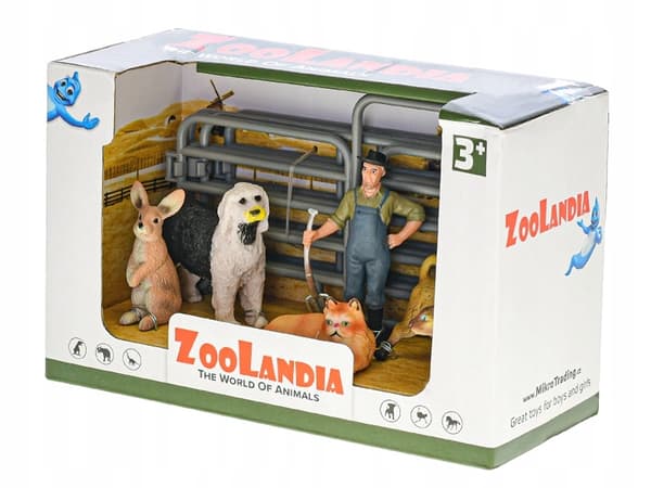Zoolandia: Little Animals Farm Set with Accessories