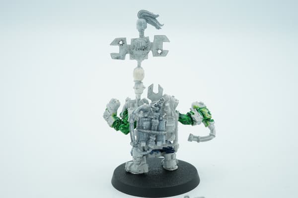 Warhammer 40k Orks Big Mek metal figurine