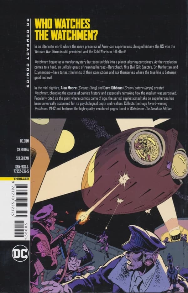 Watchmen: DC Compact Comics Edition by Alan Moore and Dave Gibbons