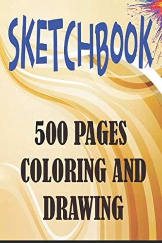 COLOURING AND DRAWING SKETCHBOOK