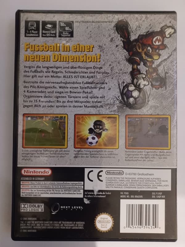 Mario Smash Football, GameCube