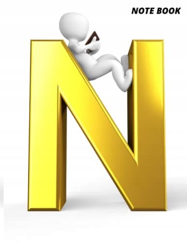 N Notebook / Notebook / N: Size: 8.5 x 11 inches. 120 pages