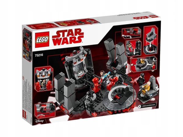 LEGO Star Wars – 75216 Snoke’s Throne Room – New