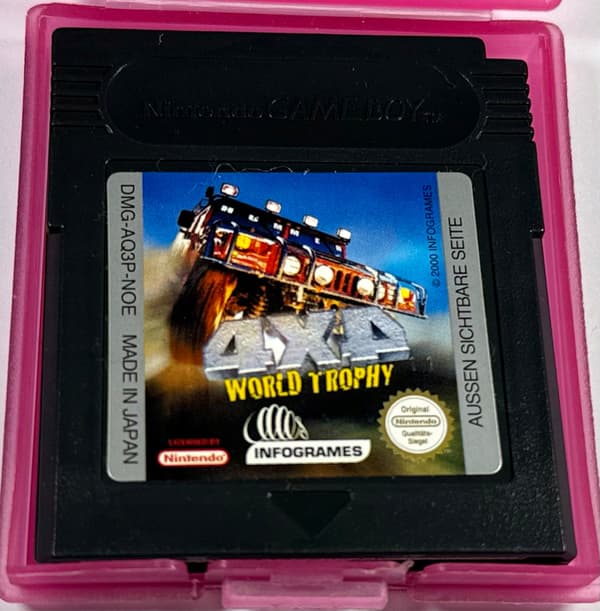 4x4 World Trophy Game Boy Nintendo Game Boy