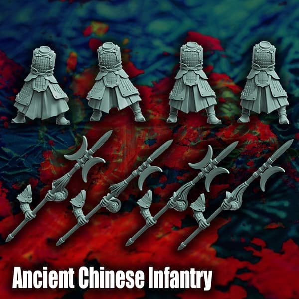 Ancient Chinese Infantry - x5