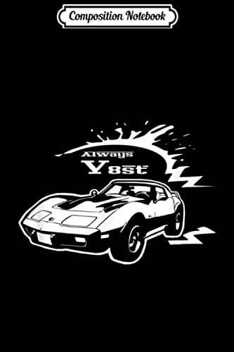 Composition Notebook: Men’s C3 Pony Car – US Muscle Car, Old-timer, Retro, Classic