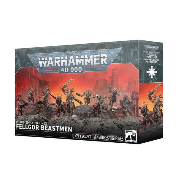 CHAOS SPACE MARINES: FELLGOR BEASTMEN – pre-order NEW