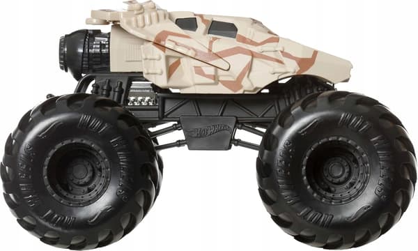 Hot Wheels Monster Trucks Batmobile Camouflage 1:24 scale
