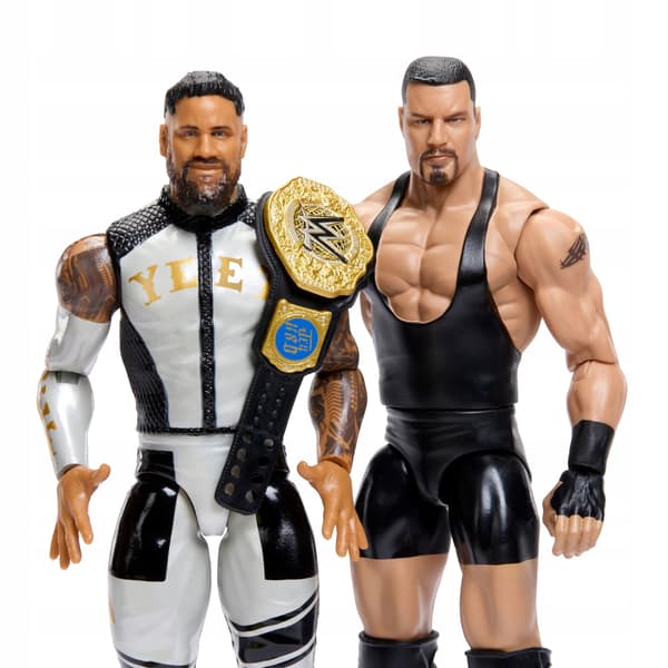 MATTEL WWE Main Event Showdown Jey Uso & Bron Breakker Figures