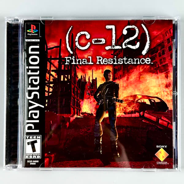 C-12: Final Resistance | PS1 | PSX | PLAYSTATION 1 | 3xA SET