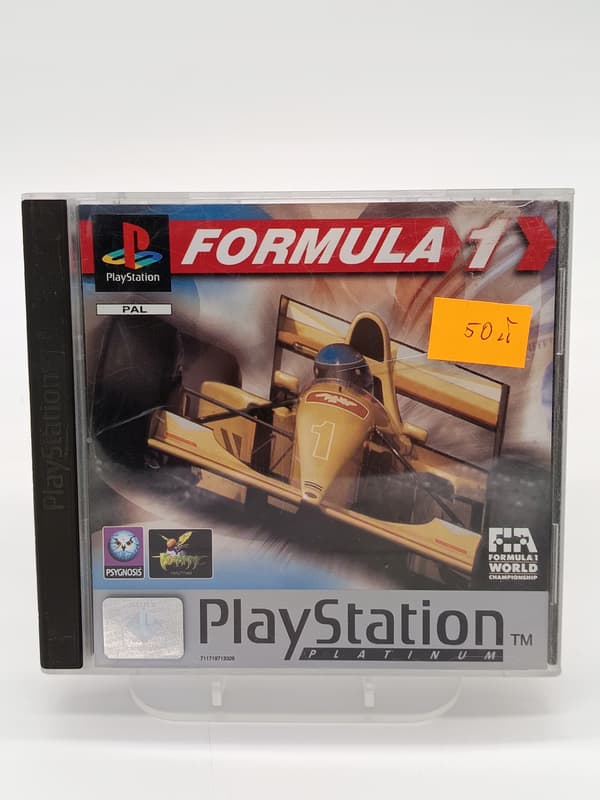 Formula 1 game for Sony PlayStation (PSX)