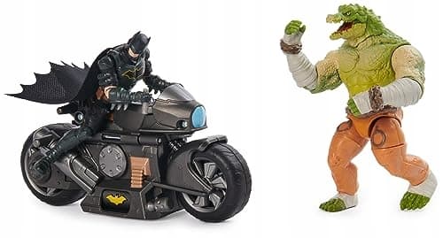 DC Comics, Batman Transforming Batcycle Battle Pack with Exclusive 10-cm Ki