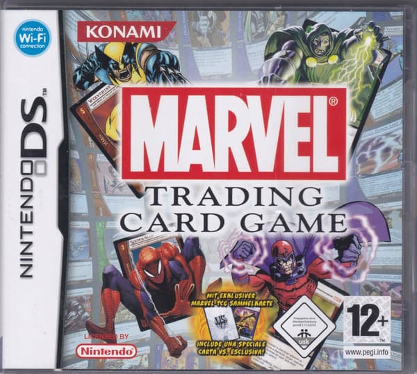 MARVEL TRADING CARD GAME (ITALIAN BOX – MULTILINGUAL IN-GAME TEXT) (NDS GAME)