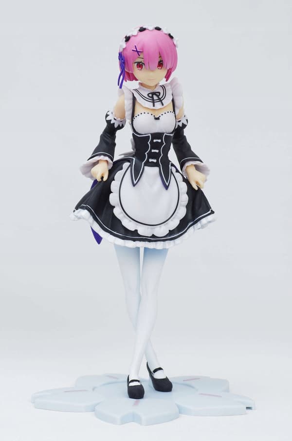 Re:Zero Anime Ram Curtsey Premium SEGA Rem Figurine