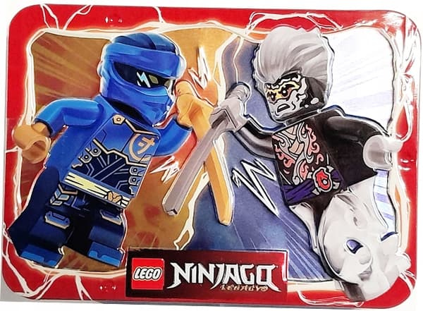 LEGO Ninjago – Jay vs. Cinder, metal box