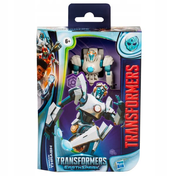 TRANSFORMERS EARTHSPARK 2-IN-1 CAR-ROBOT FIGURE: AUTO BOT TERRAN THRASH 12CM