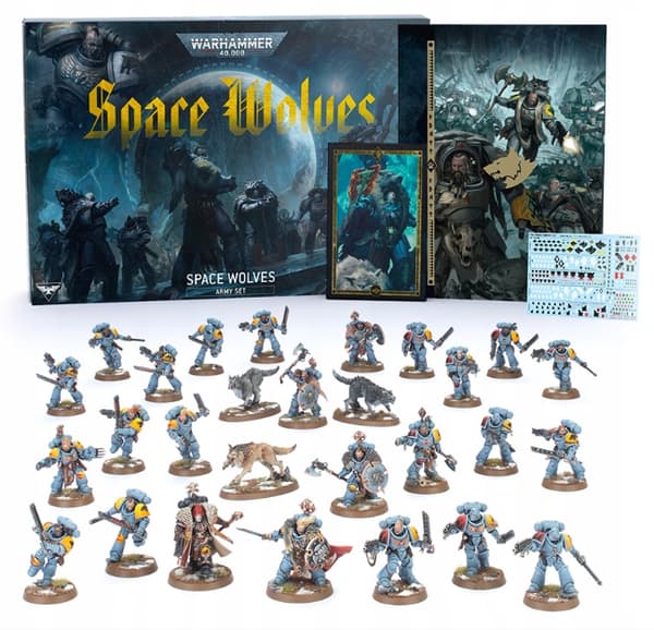 Warhammer 40K Space Wolves-hærsett
