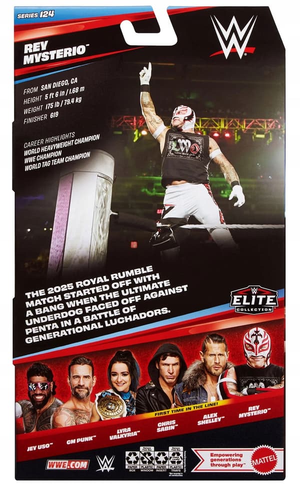 MATTEL WWE Elite Rey Mysterio Figure