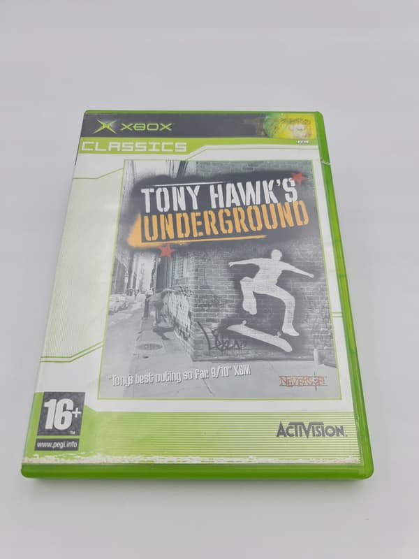 XBOX TONY HAWK'S UNDERGROUND
