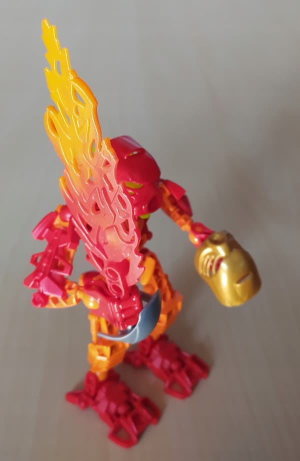LEGO Bionicle 7116 Tahu the Star + Instructions – Second-hand bricks – Robot