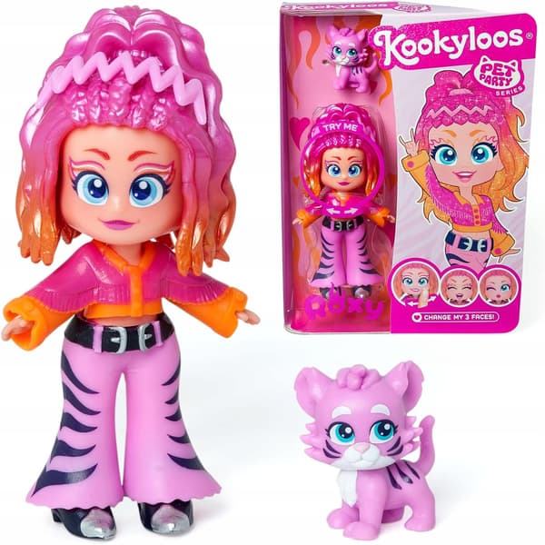 KOOKYLOOS ROXY Pet Party Series doll