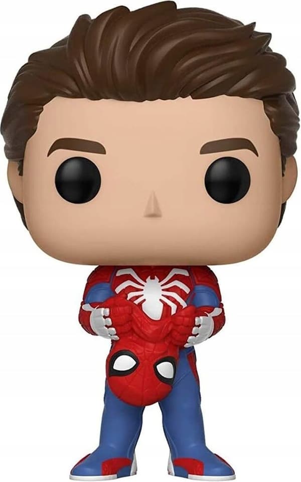 Funko Pop! Marvel Spider-Man 395 Spider-Man Unmasked Bobble-Head figurine