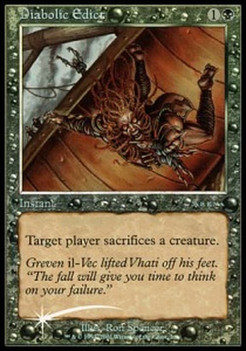 Magic: The Gathering Diabolic Edict