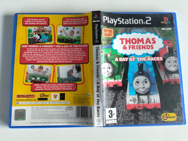 THOMAS & FRIENDS: A DAY AT THE RACES PS2 3xA
