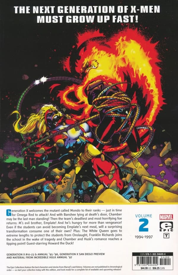 Generation X Epic Collection: Emplate’s Revenge