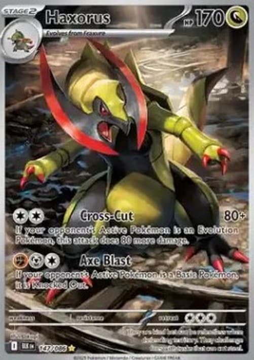 Pokemon TCG Haxorus