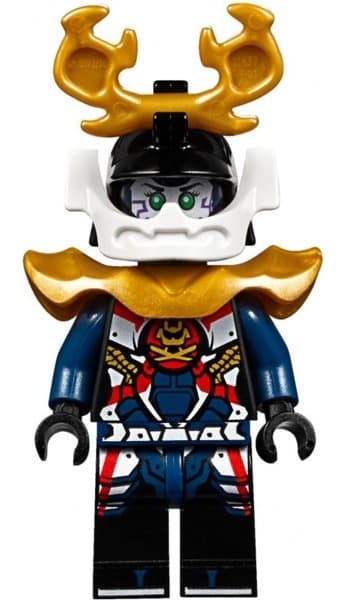Lego Ninjago @@@ SAMURAI X njo390 + WEAPONS @@@ figure from 70642
