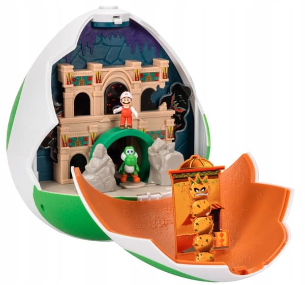 SUPER MARIO GALAXY YOSHI EGG TOY PLAYSET – INTERACTIVE SET, 23 CM