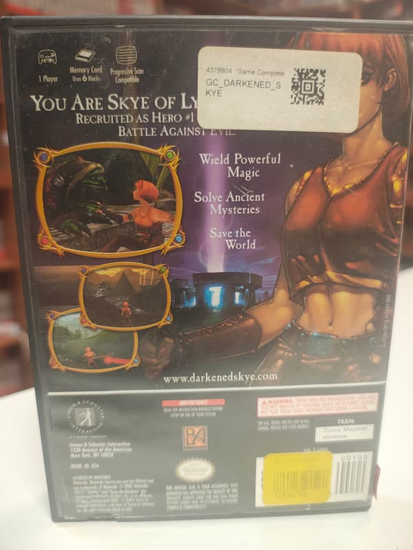 Darkened Skye PAL GameCube Nintendo GameCube One-off IGŁAAAA SklepRetroWWA