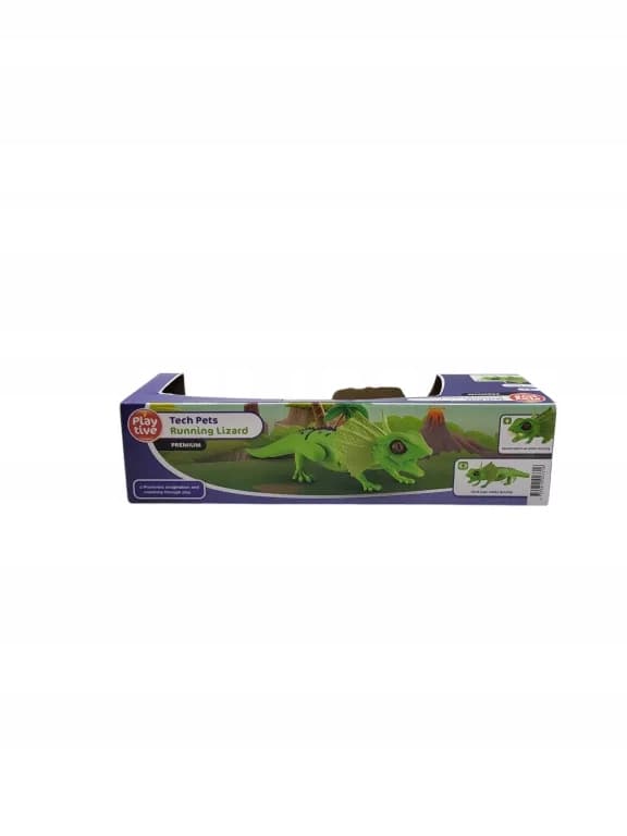 PLAYTIVE TECH TOY ANIMALS Interactive Green Lizard