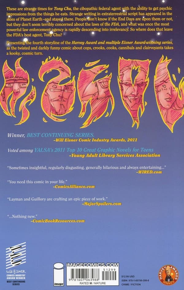 Chew Volume 4: Layman John’s Flambe