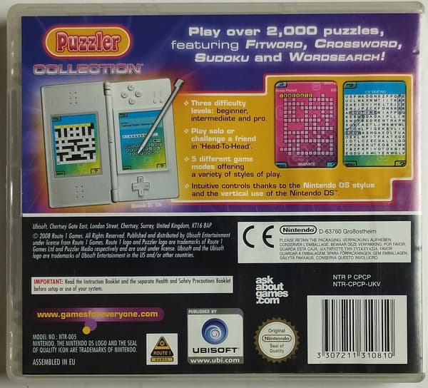 Puzzler Collection for Nintendo DS