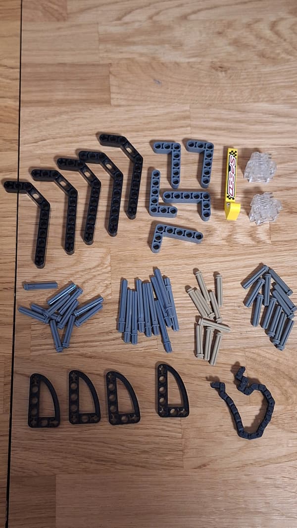 Lego Technic Service Pack, 80 pieces. (T)