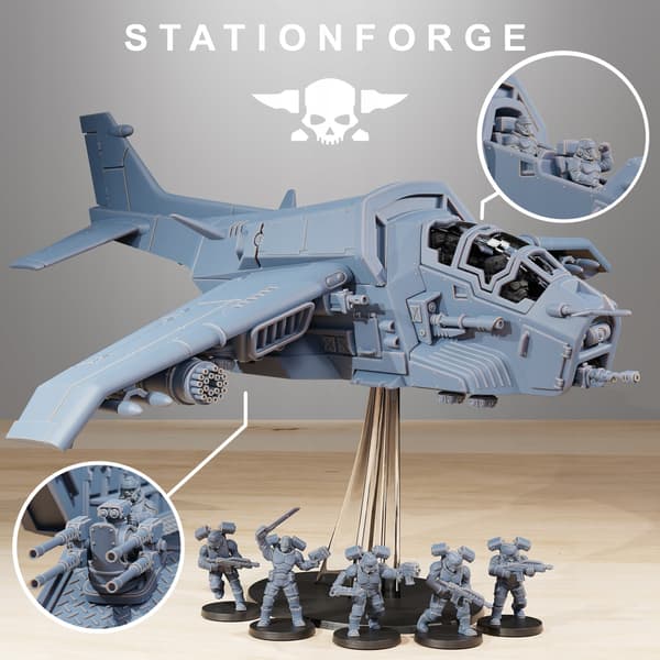 Vaskar Firefight – Station Forge – 3D printing