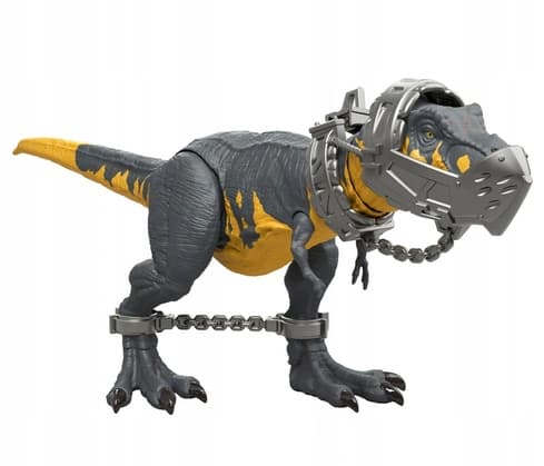 Jurassic Park Off-Road Tracker Set with T-Rex Dinosaur and Car Toy