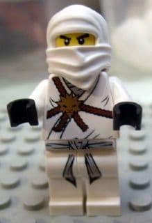 Lego Ninjago njo0001 Zane FIGURINE-U