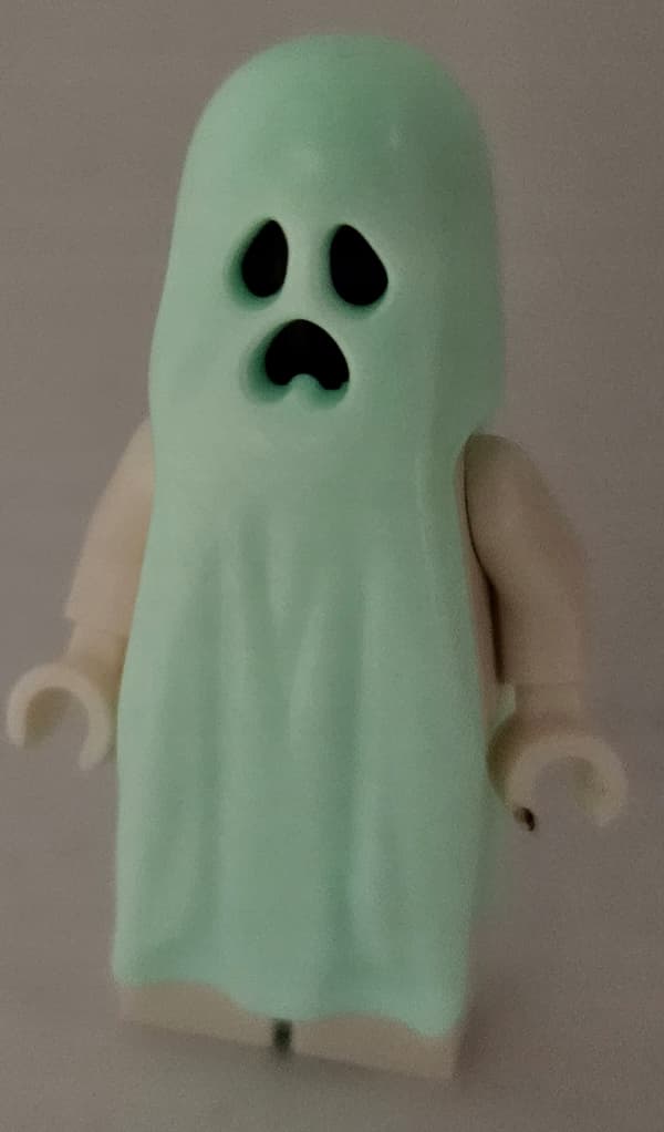LEGO Castle figure gen046 Ghost – Glowing /