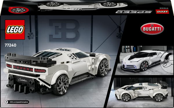 LEGO Speed Champions 77240 Bugatti Centodieci Hypercar + PDF CATALOGUE