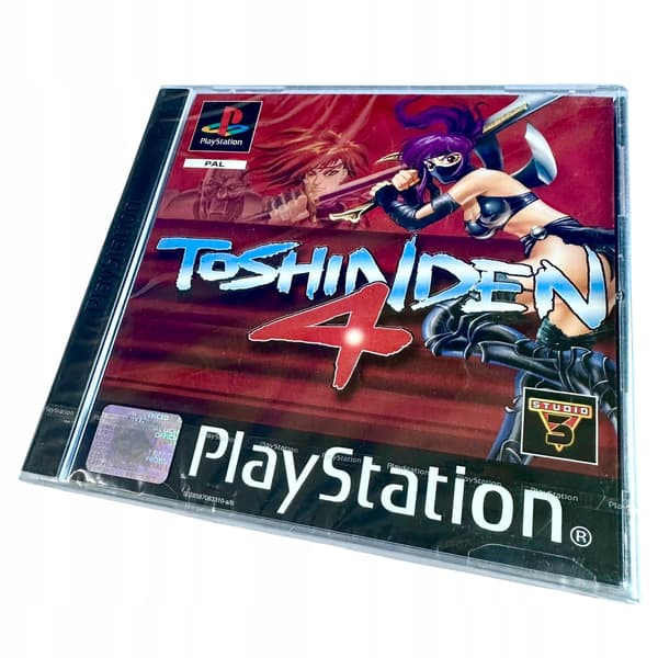 Toshinden 4 | PS1 | PSX | PLAYSTATION 1 | NEW | 3xA SET | + PROTECTOR