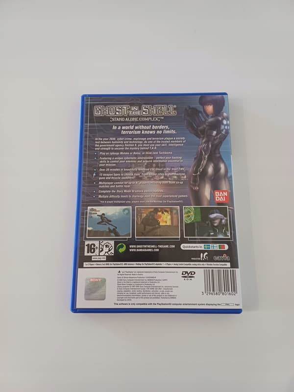 Ghost in the Shell: Stand Alone Complex PS2 Special Edition PlayStation 2