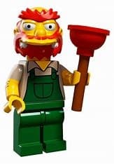 Lego colsim2-13 sim039 The Simpsons 2 NEW Groundskeeper Willie pack