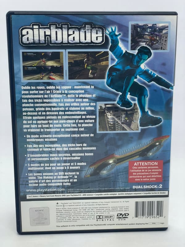 AirBlade PS2 PlayStation 2