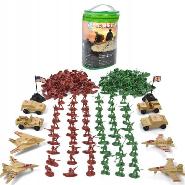Toy set. Contains soldiers (2