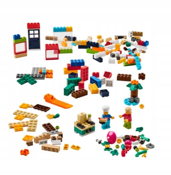 LEGO 11002 Classic – Basic Bricks – Wheels, Eyes and Coloured Pieces